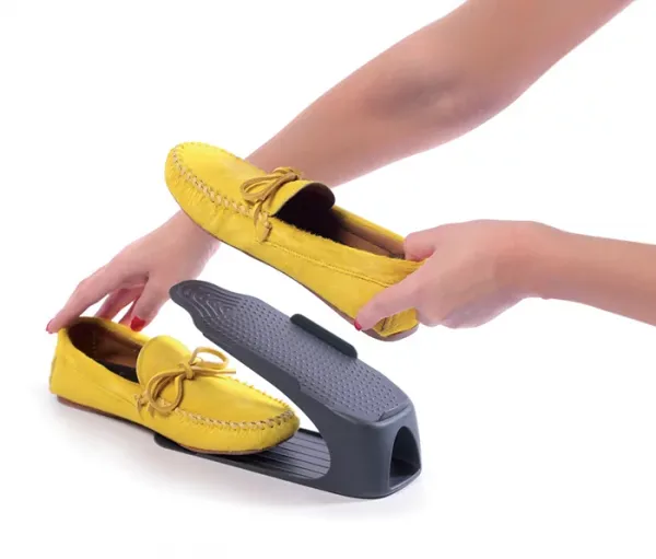 Prosperplast Organizér na boty Spacyshoes velikosti 30-38 antracitový