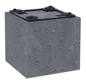 Prosperplast Plastový květináč SIERRAS CASE BETON EFFECT marengo, varianta 77 cm