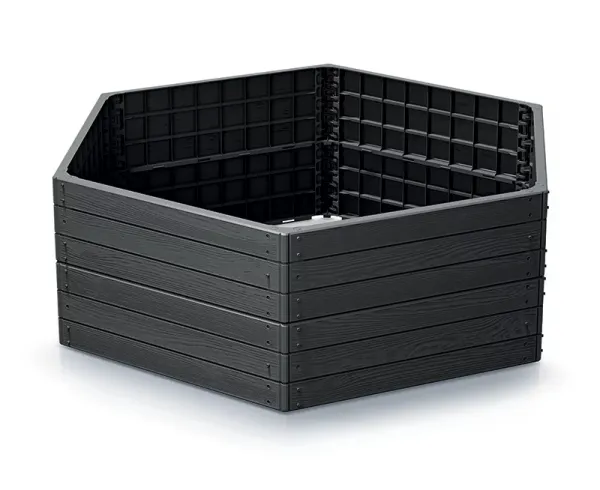 Prosperplast Vyvýšený záhon BOS WADY 148 cm hnedý
