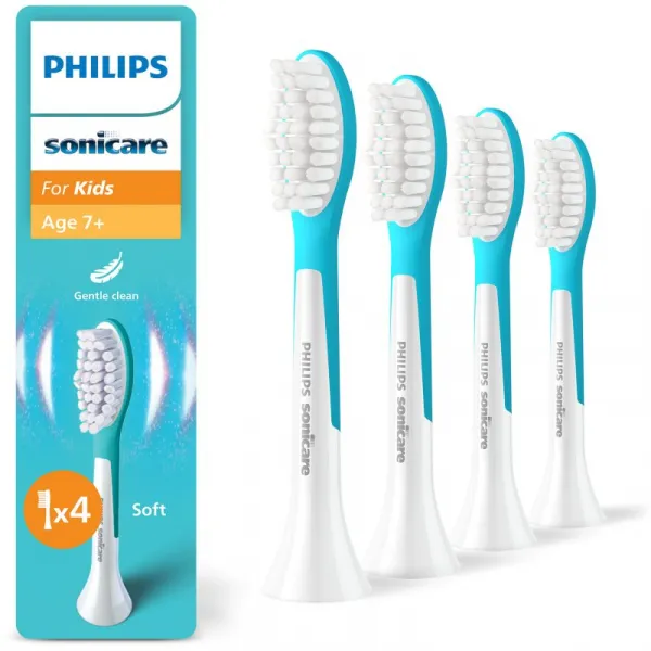PHILIPS Sonicare for kids štandard náhradné hlavice HX6044/90 (7+) 4 ks