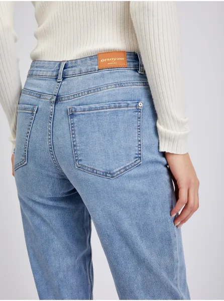 Orsay Light blue women's mom fit jeans - Women's