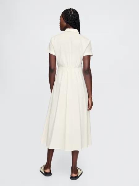 GAP Linen shirt maxi dress - Women's
