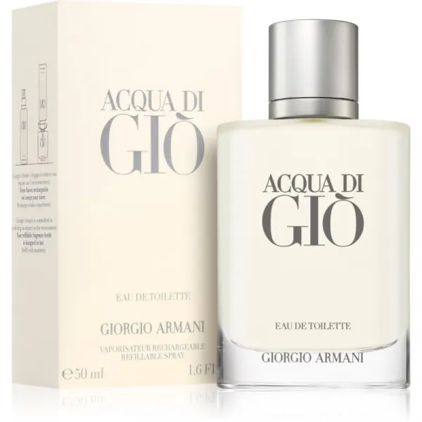 Armani Acqua di Giò toaletná voda plniteľná pre mužov 50 ml