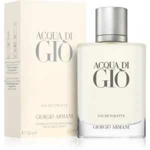Armani Acqua di Giò toaletná voda plniteľná pre mužov 50 ml