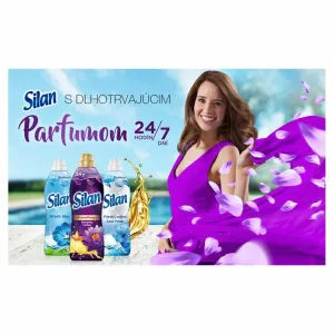 Silan Aromatherapy Dreamy Lotus koncentrovaný avivážny prostriedok na textílie 62 praní 1364 ml 1ks