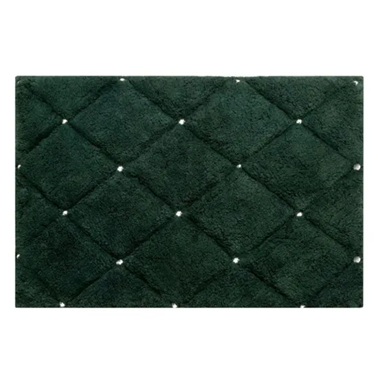 LuxusnýkoberecCHICskryštálmi-smaragdovozelenýŠírka:60cm|Dĺžka:90cm68402_124463