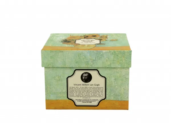 Duo Porcelánový hrnček Van Gogh Slnečnice s infuzérom 430 ml viacfarebný