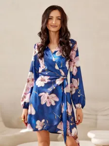 ASPERISSIA Dámske šaty SOPHIE Farba: Modrá, Konfekčná veľkosť: 36