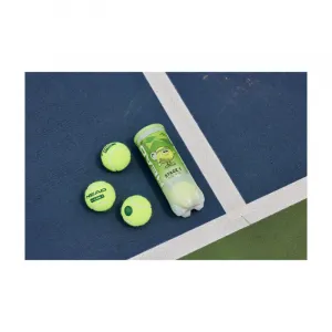 Tenisové loptičky 3ks HEAD 3B STAGE 1 - GREEN - 6 DZ