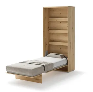 Dig-net nábytok Sklápacia posteľ Lenart BED CONCEPT BC-03 dub artisan | 90 x 200 cm