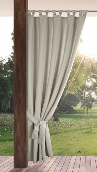 Hotový záves GARDEN béžový - na priechodkách