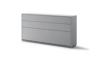 Dig-net nábytok Sklápacia posteľ Lenart BED CONCEPT BC-06 sivá | 90 x 200 cm