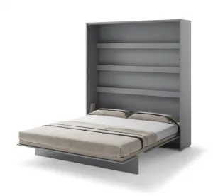 Dig-net nábytok Sklápacia posteľ Lenart BED CONCEPT BC-13 sivá | 180 x 200 cm
