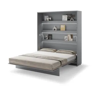 Dig-net nábytok Sklápacia posteľ Lenart BED CONCEPT BC-13 sivá | 180 x 200 cm
