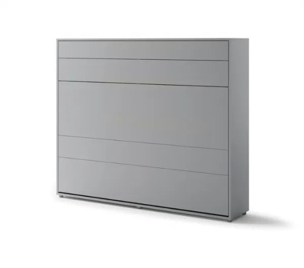 Dig-net nábytok Sklápacia posteľ Lenart BED CONCEPT BC-14 sivá | 160 x 200 cm