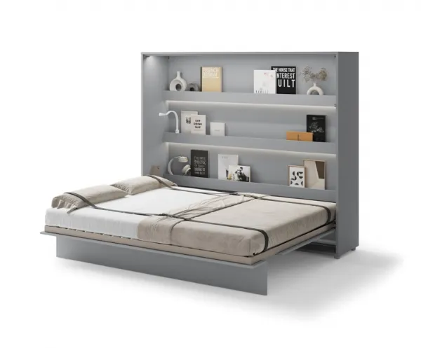 Dig-net nábytok Sklápacia posteľ Lenart BED CONCEPT BC-14 sivá | 160 x 200 cm
