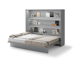 Dig-net nábytok Sklápacia posteľ Lenart BED CONCEPT BC-14 sivá | 160 x 200 cm