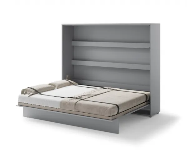 Dig-net nábytok Sklápacia posteľ Lenart BED CONCEPT BC-14 sivá | 160 x 200 cm