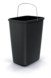 Prosperplast Odpadkový kôš COMPACTO BASI čierny, variant 25 l