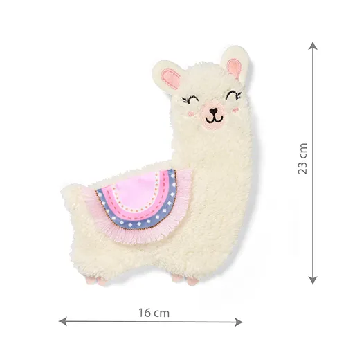 BABYONO Hračka maznáčik Lama Lulu ružová 0m+