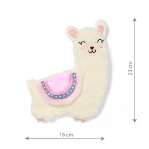 BABYONO Hračka maznáčik Lama Lulu ružová 0m+