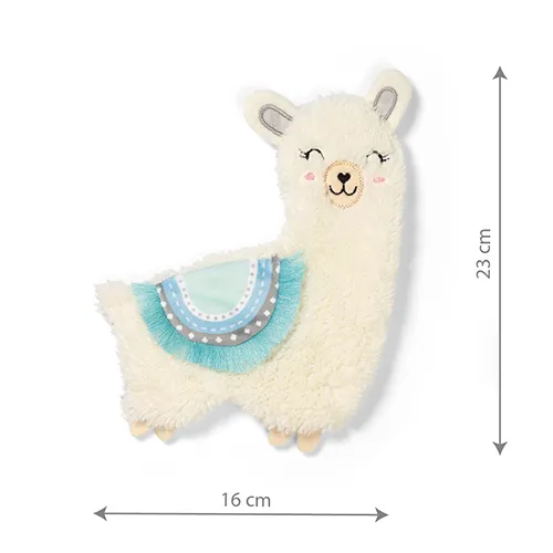 BABYONO Hračka maznáčik Lama Lulu modrá 0m+