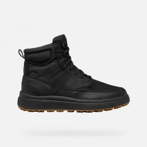 Black men's ankle boots Geox Granito + Grip A - Men