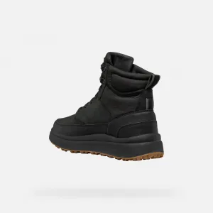 Black men's ankle boots Geox Granito + Grip A - Men