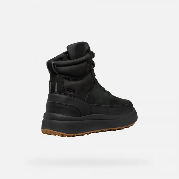 Black men's ankle boots Geox Granito + Grip A - Men