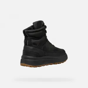 Black men's ankle boots Geox Granito + Grip A - Men
