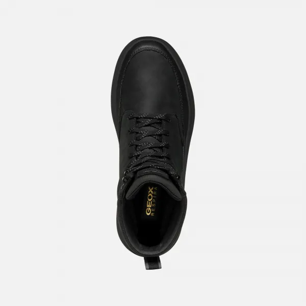 Black men's ankle boots Geox Granito + Grip A - Men