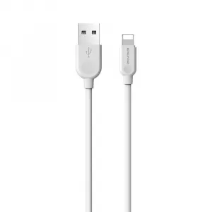 Borofone BX14 LinkJet kábel USB - Lightning, 2,4A, 2 m, biely