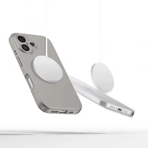 Tech-Protect Liquid Silicone MagSafe, iPhone 16e / 17e, sivý