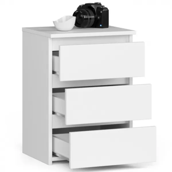 Ak furniture Komoda CL3 40 cm bílá
