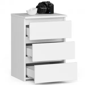 Ak furniture Komoda CL3 40 cm bílá