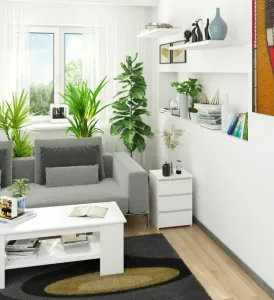 Ak furniture Komoda CL3 40 cm bílá