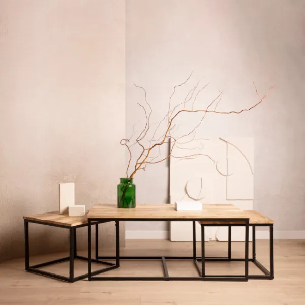 Set troch konferenčných stolíkov MAYA ALL 837444