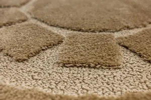 Kúpeľňový koberček Ocean béžový kruh