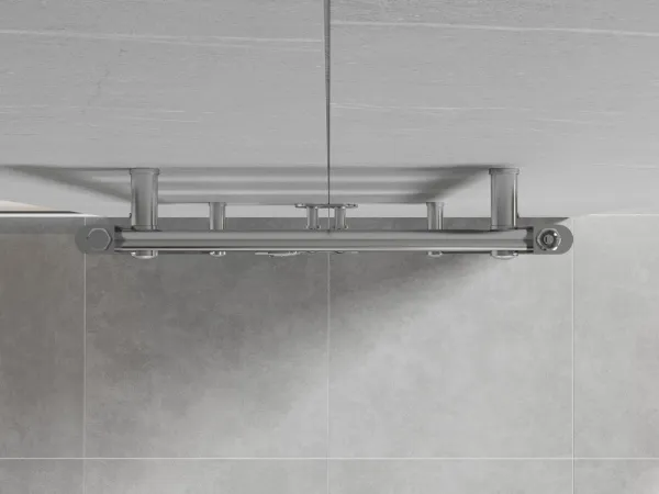 MEXEN - Mars vykurovací rebrík/radiátor 700 x 500 mm, 224 W, chróm W110-0700-500-00-01