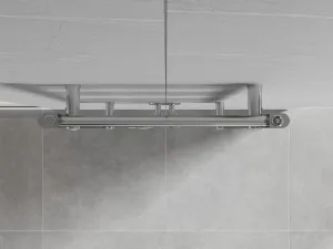 MEXEN - Mars vykurovací rebrík/radiátor 700 x 500 mm, 224 W, chróm W110-0700-500-00-01