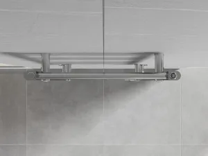 MEXEN - Mars vykurovací rebrík/radiátor 900 x 500 mm, 292 W, chróm W110-0900-500-00-01