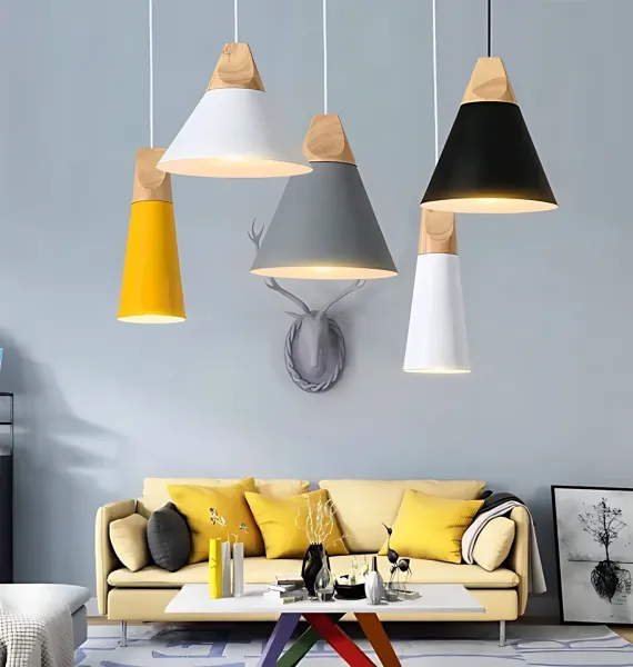TooLight Stropné svietidlo SCANDI B biele