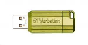 Verbatim 49070 Flash Disk Store 'n' Go PinStripe, 16GB, eukalyptová zelená