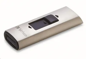 Verbatim 47690 Flash Drive Store 'n' Go, 128GB, SSD Vx400, USB 3.0, strieborný