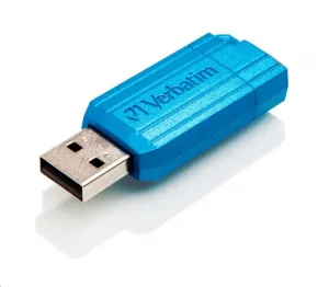 Verbatim 49068 Flash Disk Hi-Speed Store 'n' Go, 16GB, Pinstripe, USB 2.0, Caribbean modrý