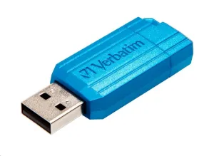 Verbatim 49068 Flash Disk Hi-Speed Store 'n' Go, 16GB, Pinstripe, USB 2.0, Caribbean modrý