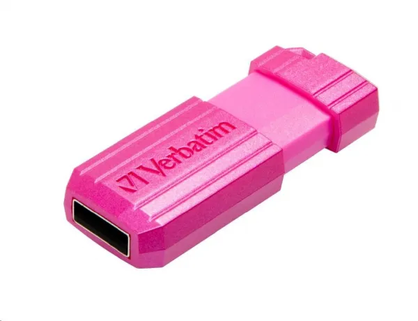 Verbatim 49056 Flash Disk Hi-Speed Store 'n' Go, 32GB, Pinstripe, USB 2.0, Hot růžová