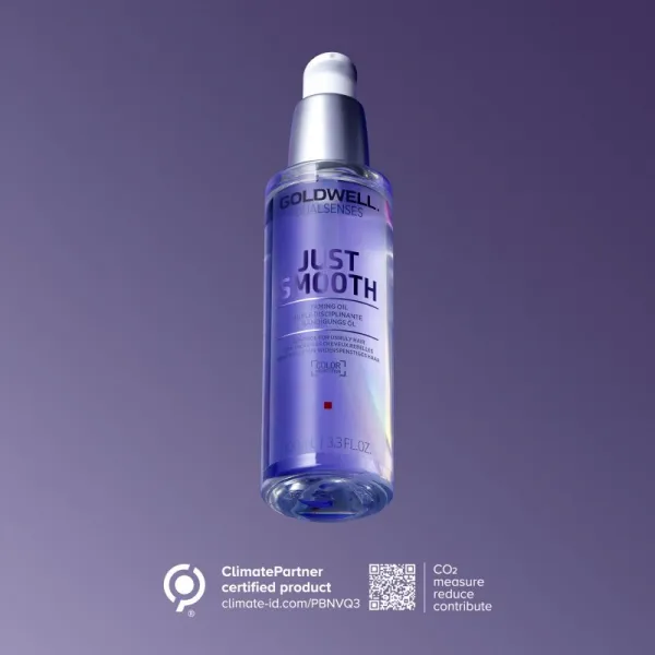 Goldwell Dualsenses Just Smooth olej pre nepoddajné a krepovité vlasy 100 ml