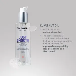 Goldwell Dualsenses Just Smooth olej pre nepoddajné a krepovité vlasy 100 ml