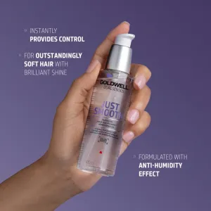Goldwell Dualsenses Just Smooth olej pre nepoddajné a krepovité vlasy 100 ml